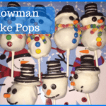 Snowman Cake Pops