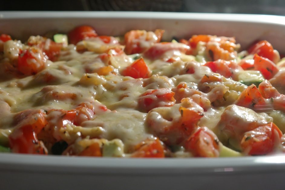 Vegetarian Lasagna made with cauliflower