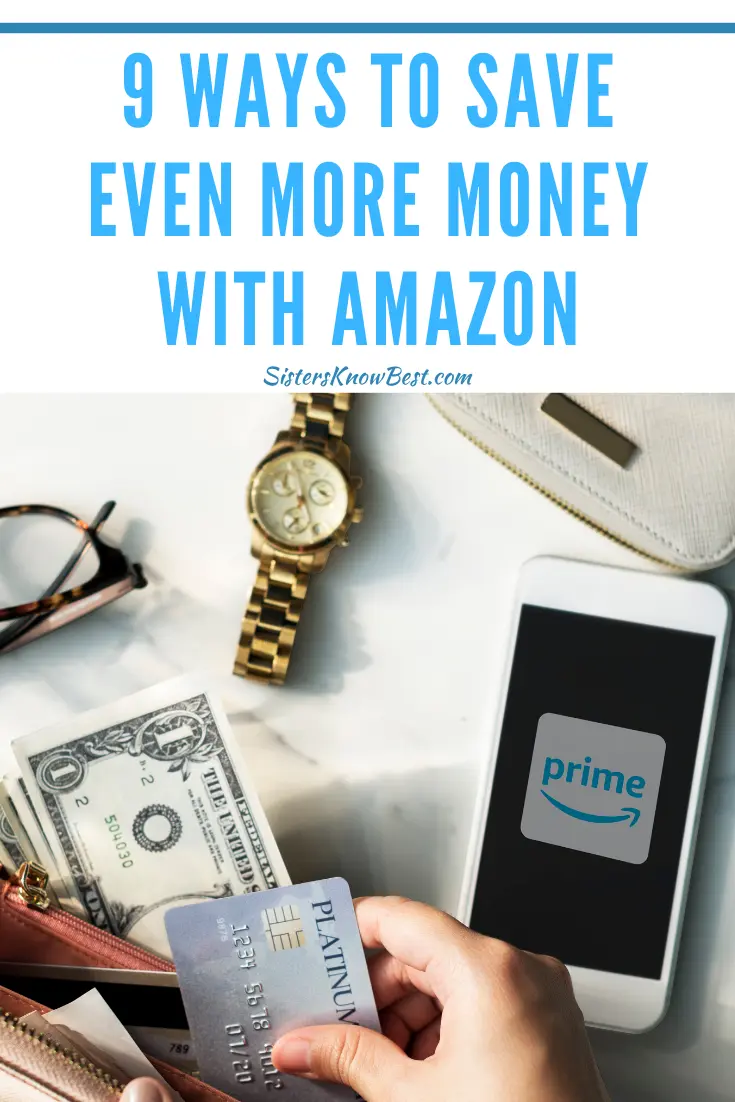 save time and money with amazon