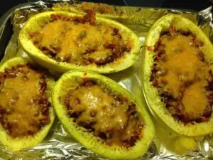 Easy healthy Mexican Spaghetti Squash recipe