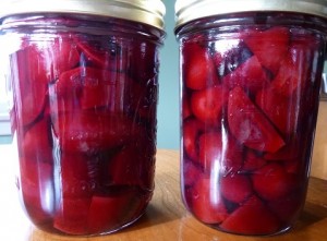 Homemade Pickled Beets