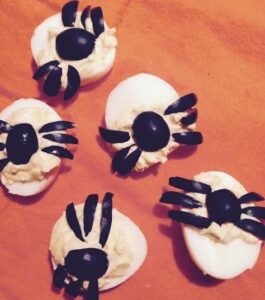 Halloween Spider Deviled Egg Recipe