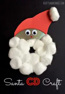 DIY Santa Craft for Kids at Christmas