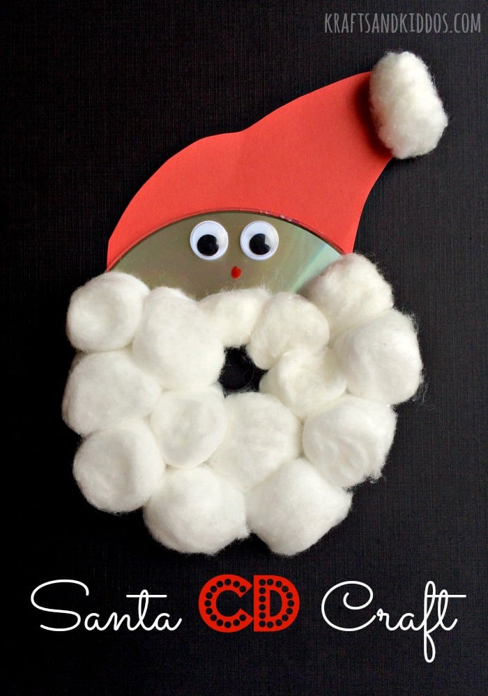 Easy DIY Santa Decoration for Children - Sisters Know Best