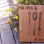 DIY Kitchen Sign