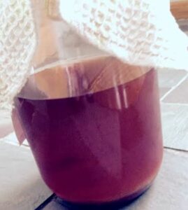 Completed kombucha