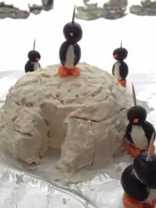 Cheese Ball Igloo