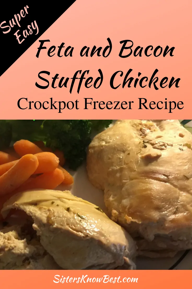 Feta and Bacon Stuffed Chicken Slow Cooker Recipe