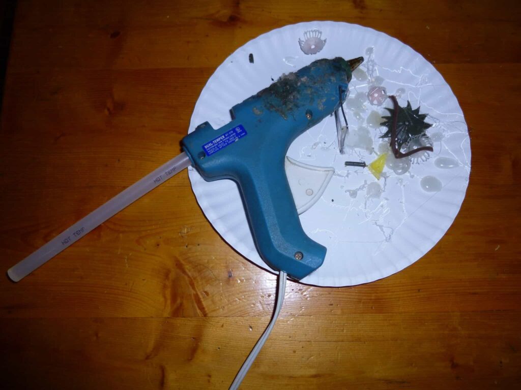 Buy your hot glue gun at Jo-Anns!