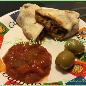Brown Bag Beef Burrito Freezer Recipe