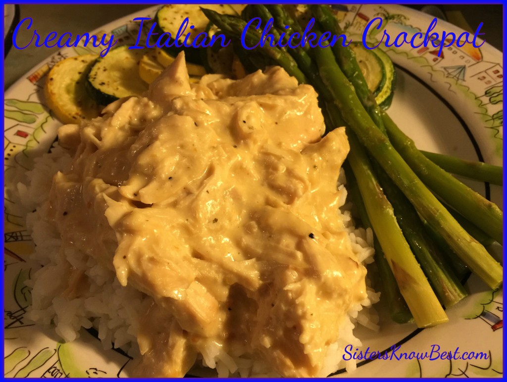 Creamy Italian Chicken Crockpot Recipe