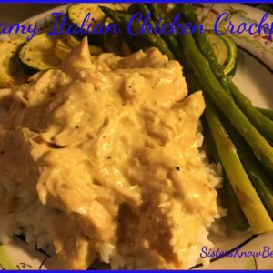 Creamy Italian Chicken Crockpot Recipe