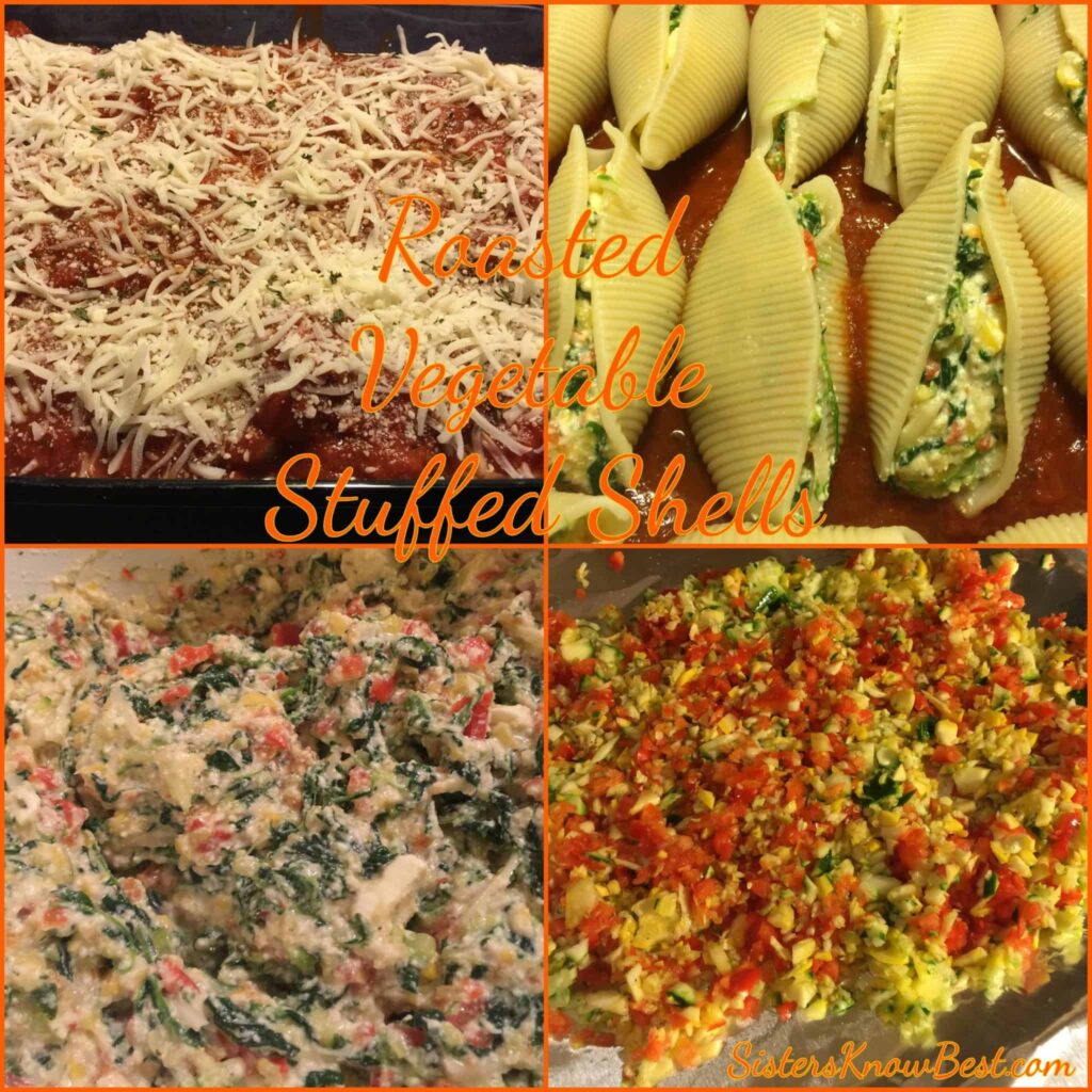 Roasted Vegetable Stuffed Shells