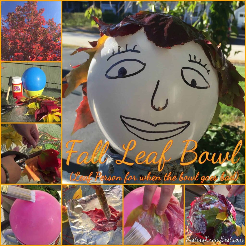 DIY Fal Leaf Bowl Tutorial