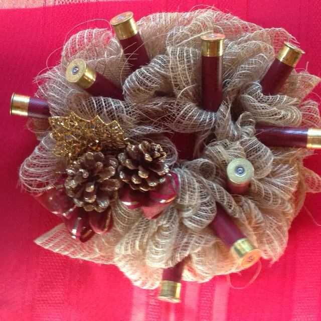 shotgun shell wreath diy