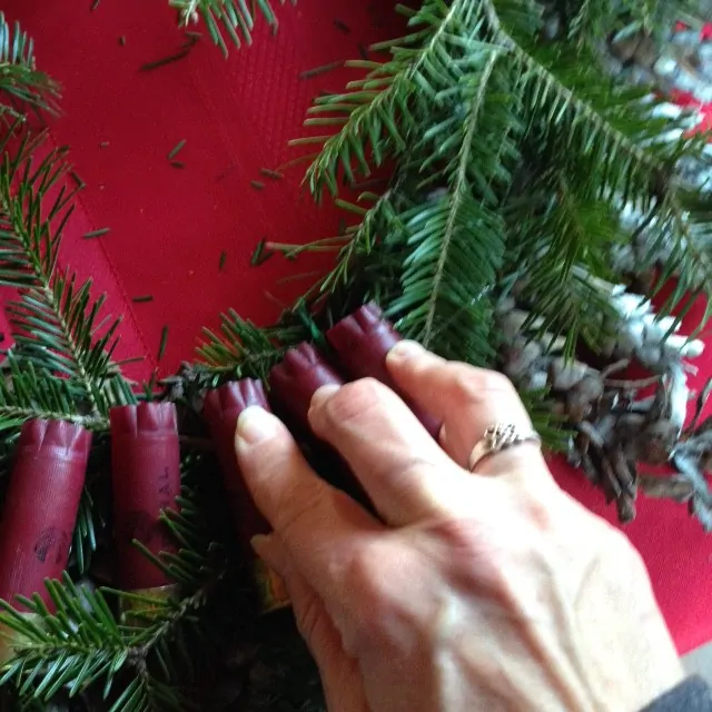 wreath pressing shells