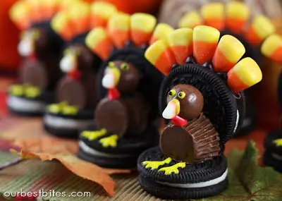 Thanksgiving Oreo Turkey Treats