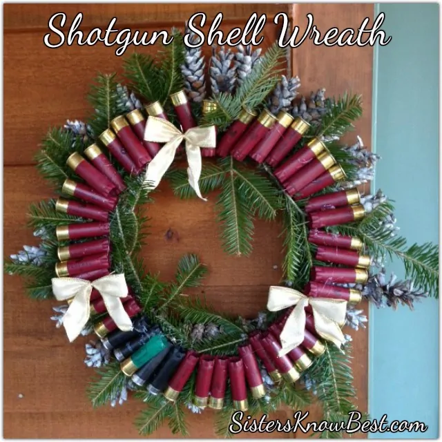 Shotgun Shell Wreath