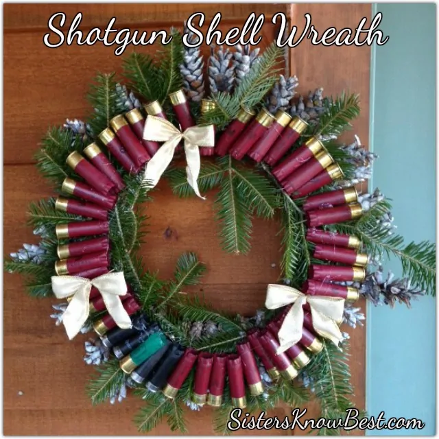 shotgun shell wreath diy