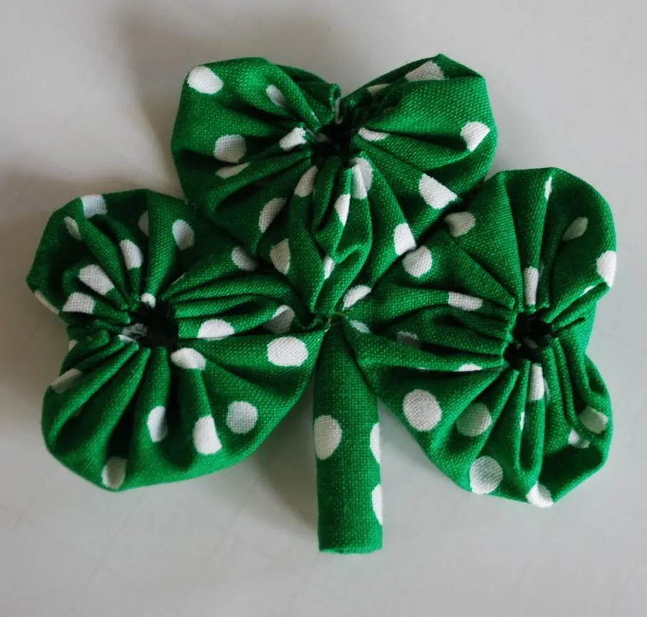 Fabric Shamrock