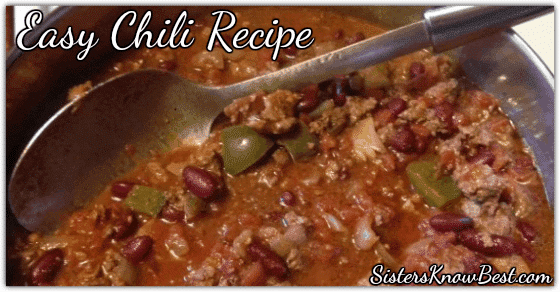 Easy Chili Recipe