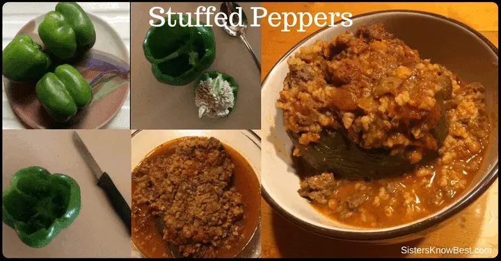 Stuffed Peppers with Lentils recipe