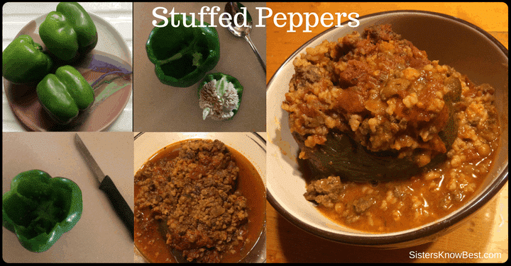 Stuffed Peppers with Lentils recipe