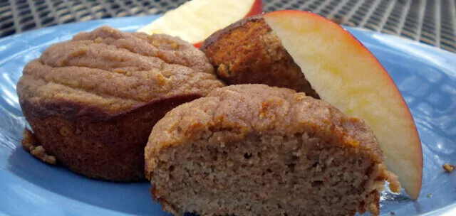 Coconut Apple Cinnamon Muffins