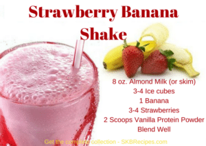 Strawberry Banana Shake by SKB Recipes