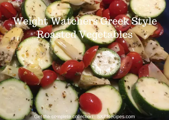 Weight Watchers Greek Style Roasted Vegetables recipe