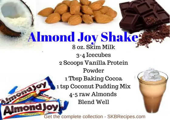 Almond Joy Shake
