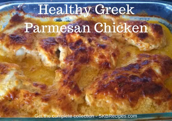 Healthy Greek Parmesan Chicken