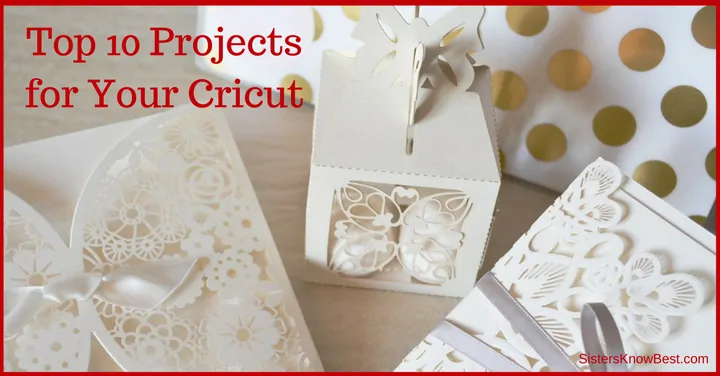 Top 10 Projects for Your Cricut by Sisters Know Best