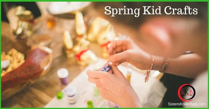 Spring Kid Crafts by Sisters Know Best