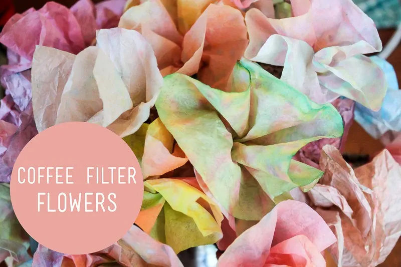 Coffee Filter Flowers