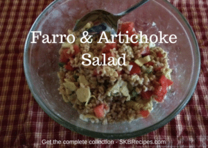 Farro and Artichoke Salad by SKBrecipes.com