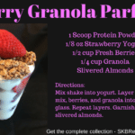 Berry Granola Parfait by SKBrecipes.com