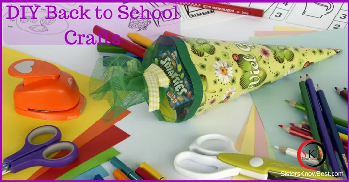 DIY Back To School Crafts by Sisters Know Best