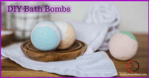 DIY Bath Bomb by Sisters Know Best