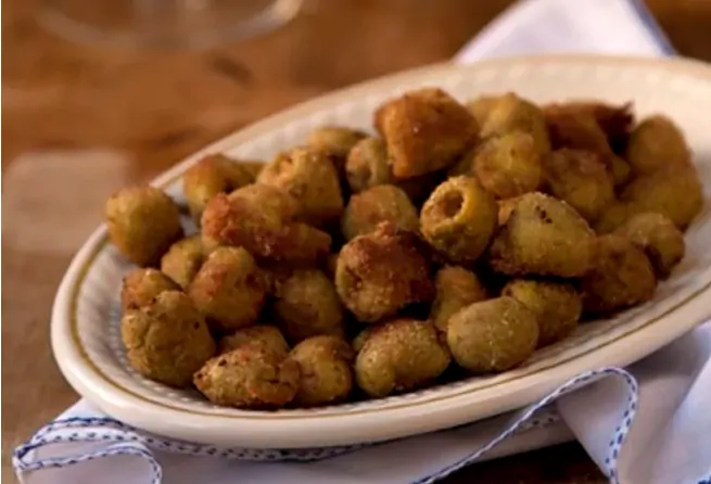 fried olives