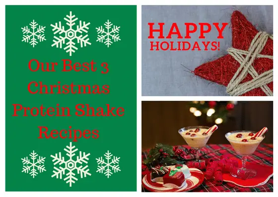 Best 3 Christmas Protein Shake Recipes by SKBrecipes.com