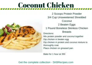 Coconut Chicken by SKBrecipes.com