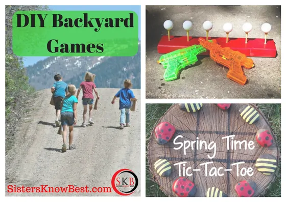 DIY Backyard Games by SKBrecipes.com