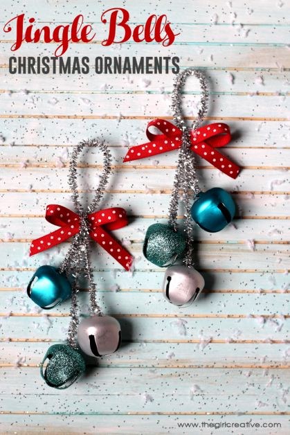 DIY Jingle Balls Christmas Ornaments