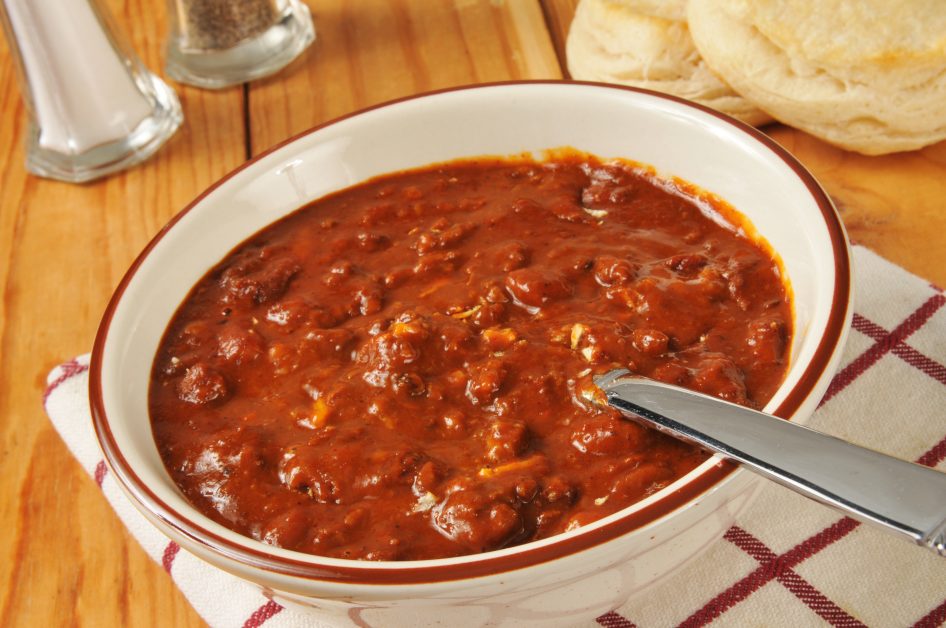 Vegetable and beef chili