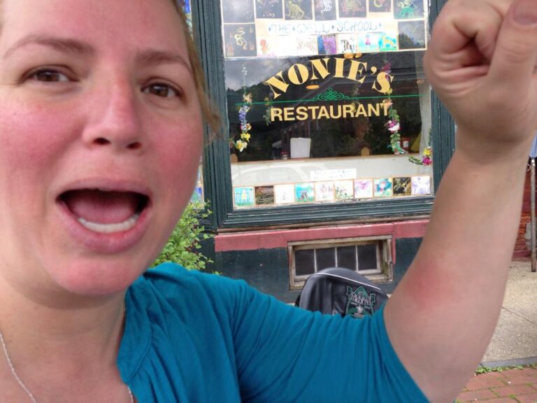 Bee Sting in Peterborough, NH at Nonie's Restaurant