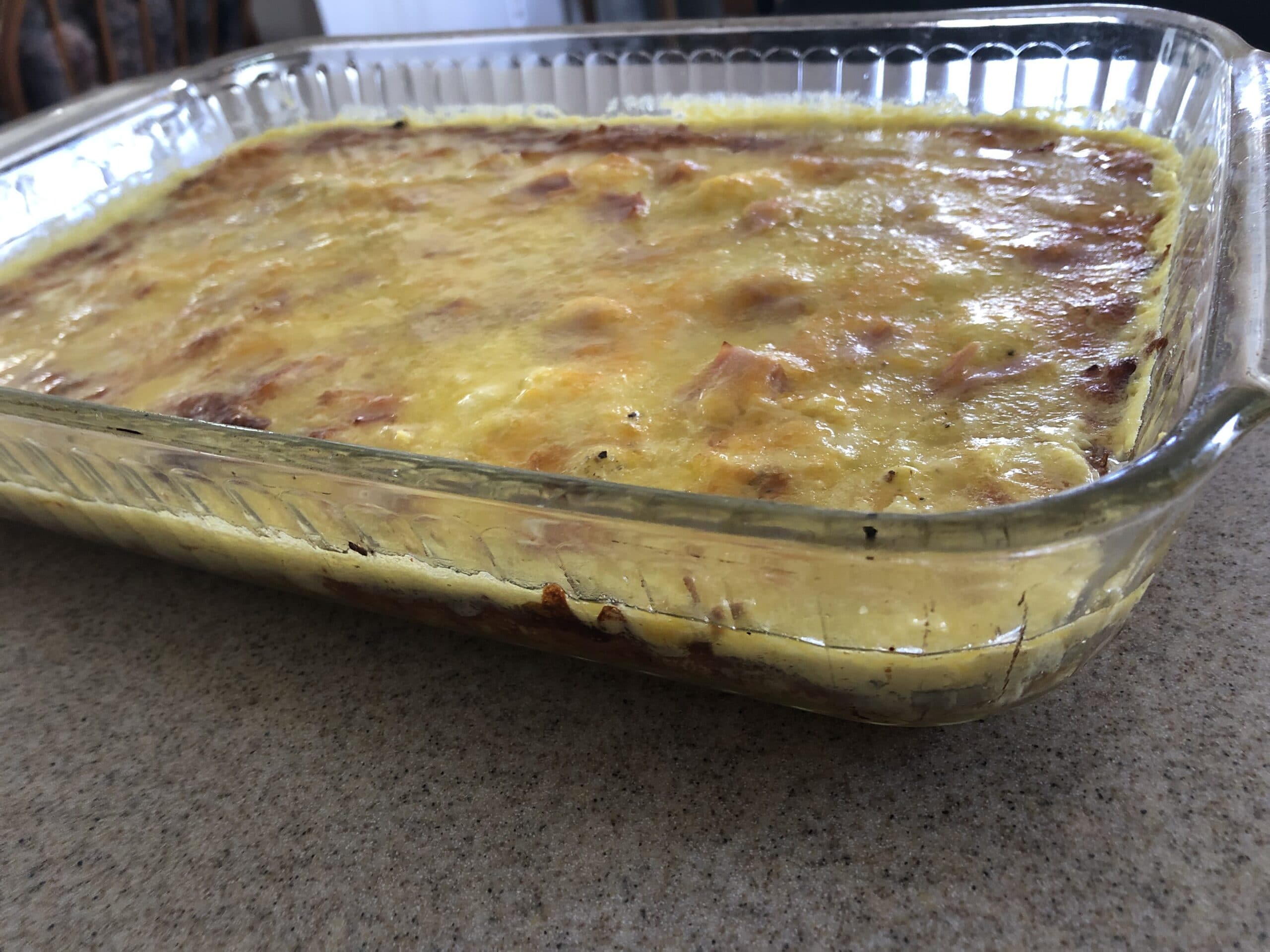 Healthy Keto Eggs Benedict Casserole Crowd Pleaser Breakfast