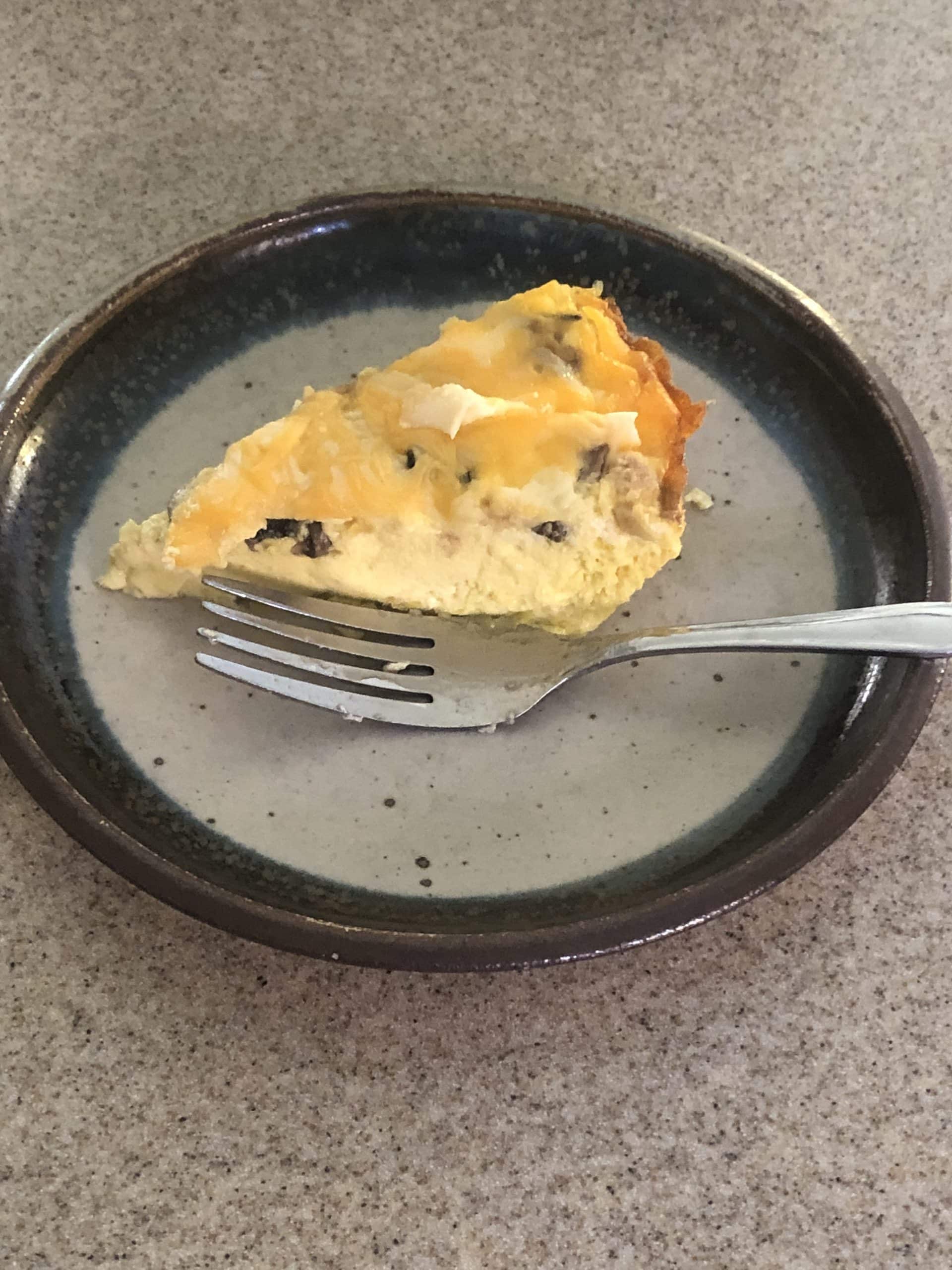 Spinach Mushroom Onion Quiche Recipe