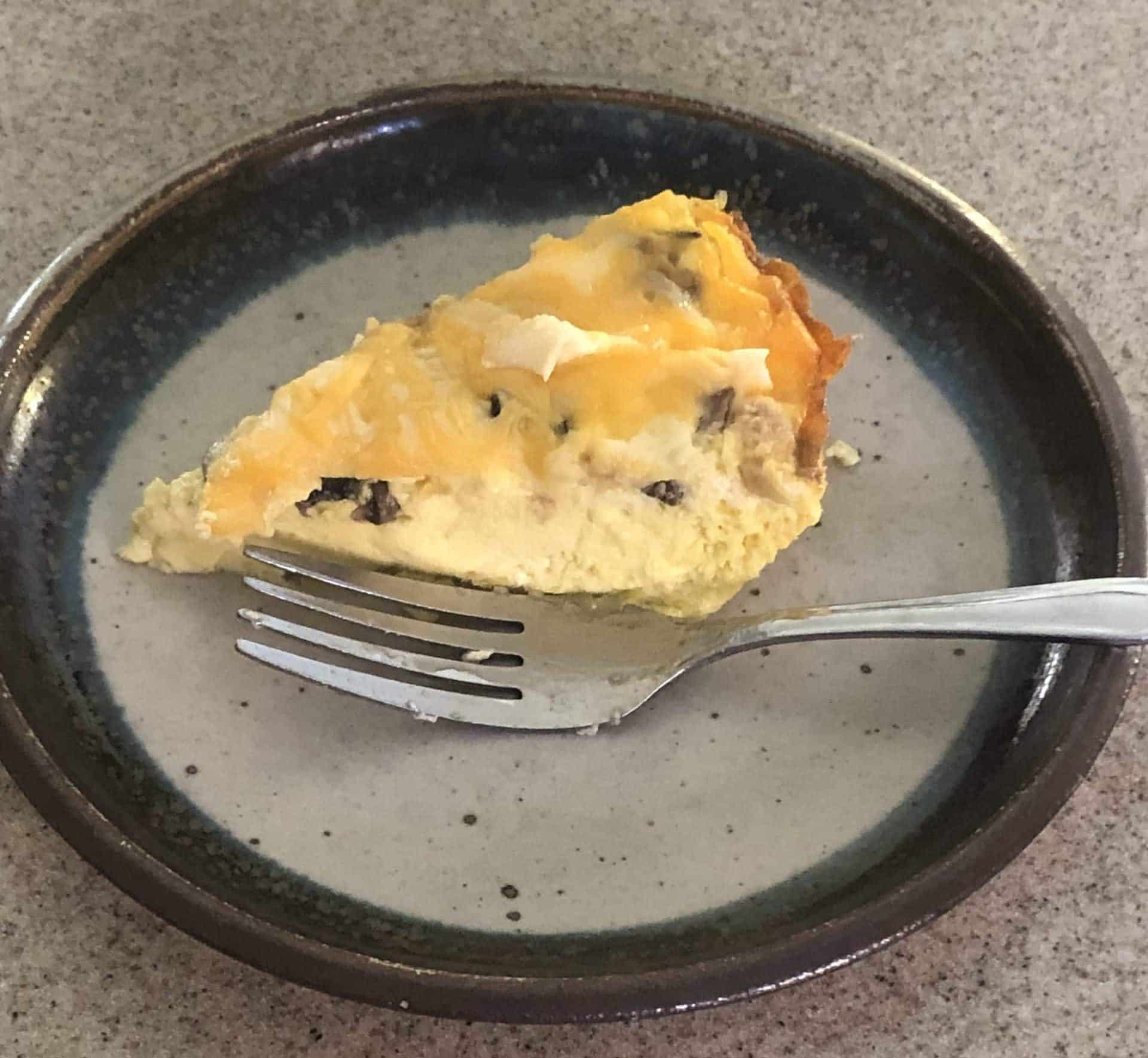 Spinach Mushroom Onion Quiche Recipe