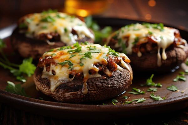 Portobello Mushroom Pizza